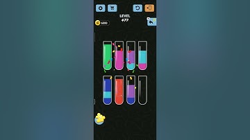 Water Color Sort | A Relaxing and Challenging : Levels 476-480