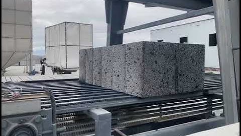 foam concrete block machine - Polystyrene concrete block production line