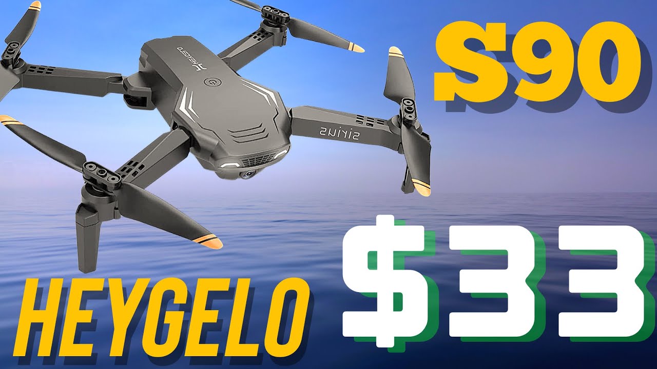 Heygelo Sirius S90 Foldable Drone - Unboxing and First Flight