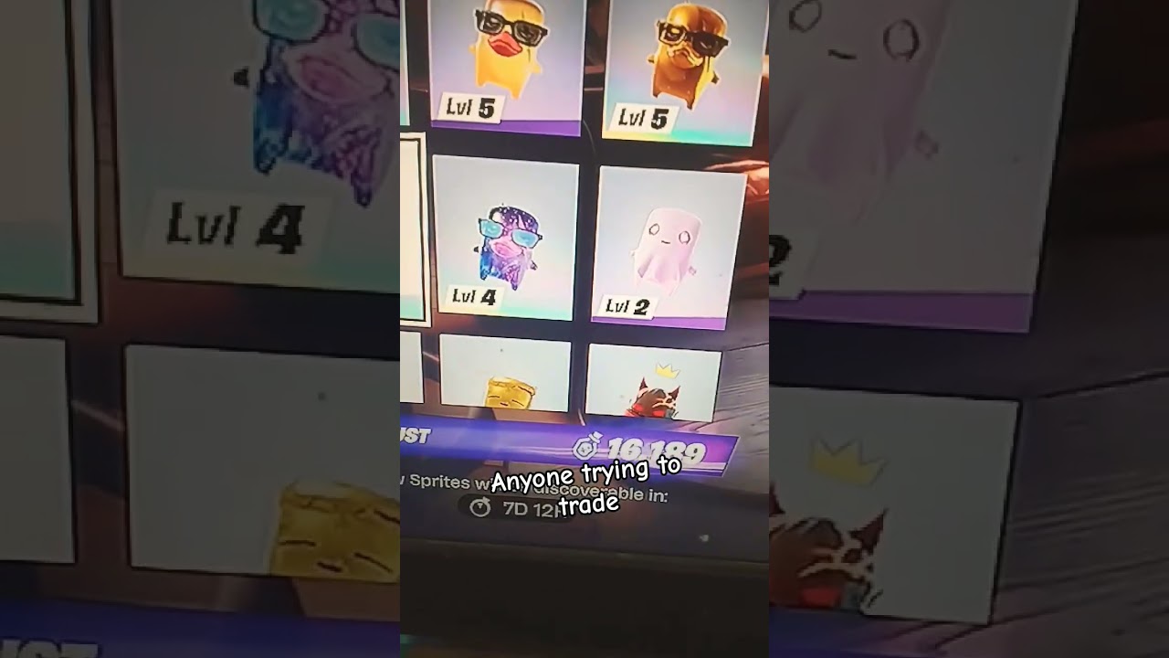 trying to trade - YouTube