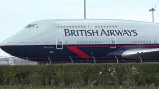 40 British Airways Jets Parked At Bournemouth Airport During Covid-19 Crisis