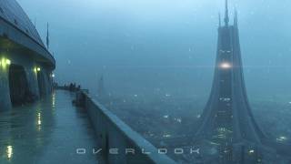 OVERLOOK: Blade Runner Ambient with Rain - SOOTHING Cyberpunk Soundscape
