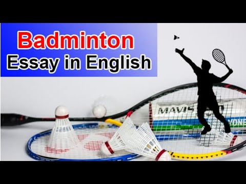 speech on topic badminton