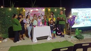 Blessed 4th Birthday to Medley Ossa