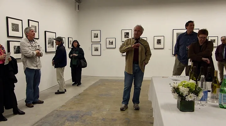 Stefan Kirkeby speaks at The Golden Decade Exhibit...