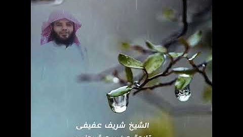 من سورة يونس برواية ابن ذكوان عن ابن عامر الشامي بصوت شريف عفيفي