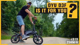 Dyu D3F Review Best Affordable E-Bike?