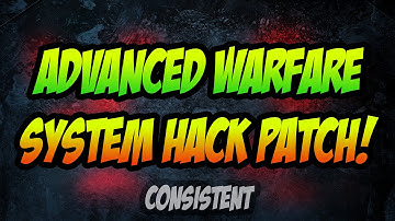 Advanced Warfare "SYSTEM HACK" Patch News!