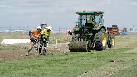 Construction of Brisbane's New Runway - Landscaping