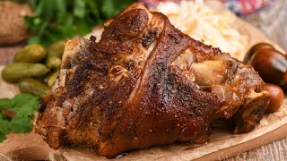 Запеченная свиная рулька в духовке - Простые и вкусные рецепты
