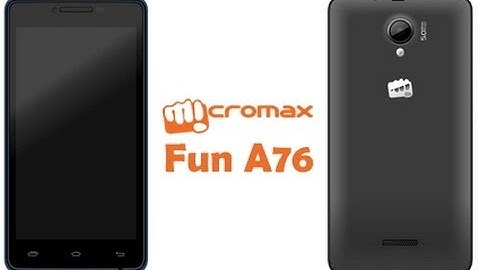 Micromax Canvas Fun A76 Features
