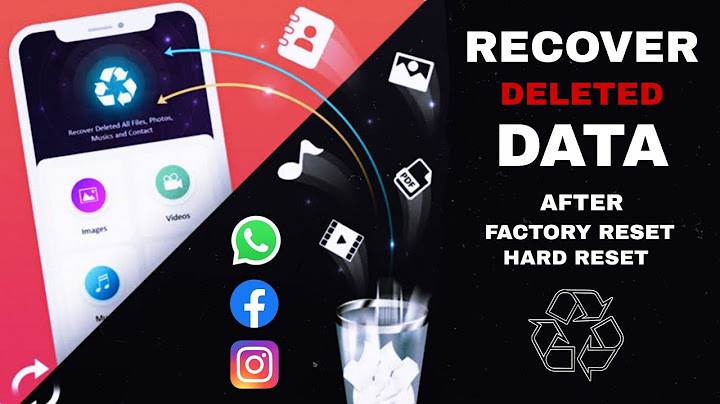 How to recover data after factory reset android without backup