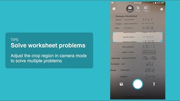 Check answers for math worksheets with Microsoft Math Solver
