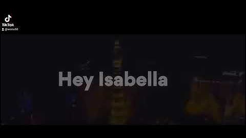 Isabella Lyrics -Sauti Sol