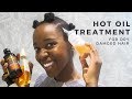 Hot Oil Treatment | Natural 4b/4c Hair