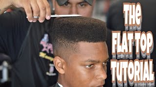 How To Do A Flat Top | Barber Tutorial | Shadow Fade
