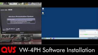 QVS Audio/Video Adapter – 1 x DisplayPort Male Digital Video – 1 x HDMI Female Digital Audio/Video QVS AIR VGA+HDMI WPS (VW-4PH) Software Installation