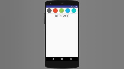 horizontalscrollview menu android studio