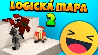 2. díl z LOGICKÉ MAPY 🤯 ČO SI SPRAVIL PRE SLOVENSKÝ HIP HOP??! [Minecraft]