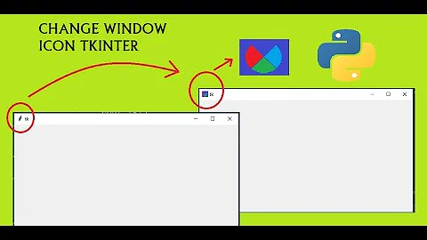 change window icon tkinter-python