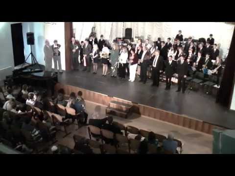 Образцовый духовой оркестр.
