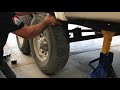 Axle and hitch alignment is critical