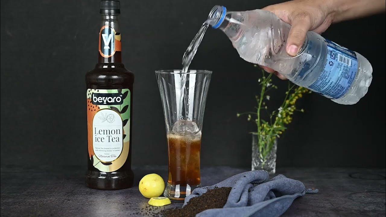 How To Make Lemon Ice Tea Refreshing Drink At Home Lemon Ice Tea Drink