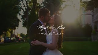 Alyssa &amp; Alex |  Wedding Teaser | Gale Mansion &amp; Holy Cross Catholic Church | Minneapolis, MN