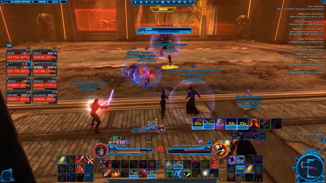 Dread Master Brontes 8M Hard Mode - Dark Core