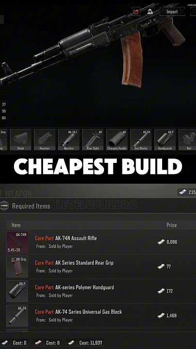 Best builds for Ak-74N #shorts #arenabreakout #goldenlionslegion #arenabreakouttipsandtricks #builds