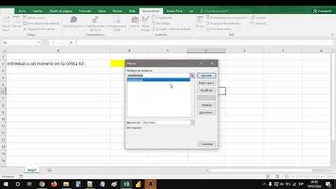 Usando celdas con nombre en VBA para Microsoft Excel