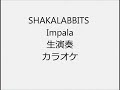 SHAKALABBITS Impala 生演奏 カラオケ Instrumental cover