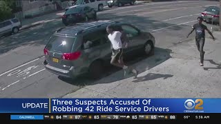New Video Of Men Accused Of Robbing Dozens Of Rideshare Drivers