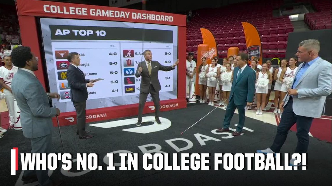 Who's the BEST TEAM in college football?! 👀 Biggest Week 6 questions | College GameDay