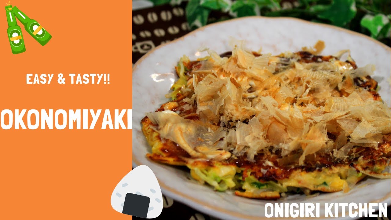 How to make Okonomiyaki(Japanese Fried Pancake ) - Japanese Homemade