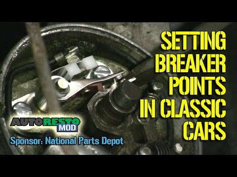 How to Install Adjust and Set Breaker Points in an Automobile Episode 267 Autorestomod
