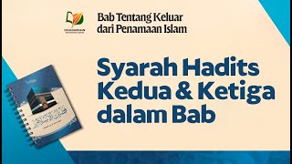 Syarah Hadits Kedua & Ketiga dalam Bab