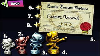 Zombie Tsunami - All Missions 1 to 197 Completed With Full Zombie Tsunami Diploma screenshot 4