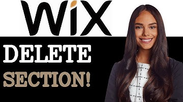How To Delete A Section Or Page On Wix Website (2025)