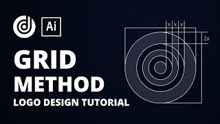 Logo design Tutorial Using the Grid Method in Adobe Illustrator CC