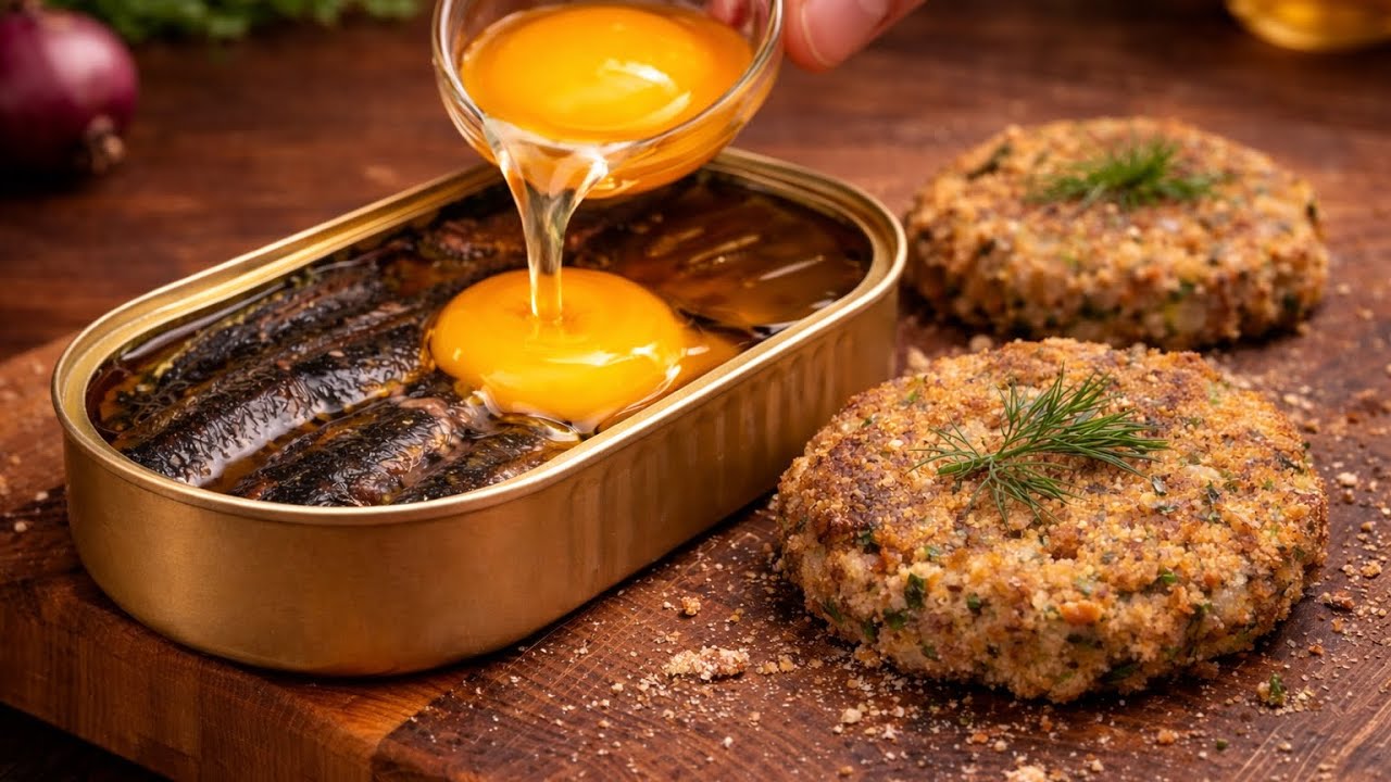 Сардины и яйца лучше мяса! Быстрый, простой и вкусный завтрак.