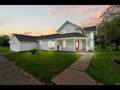 18716 Auburn Rd, Huntertown, IN home video tour