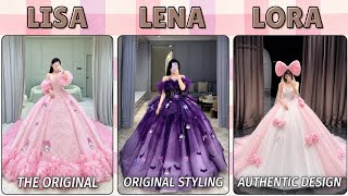 Lisa Vs Lena Vs Lora: Ultimate Aesthetic Dress & Glam Choices! 🎀✨