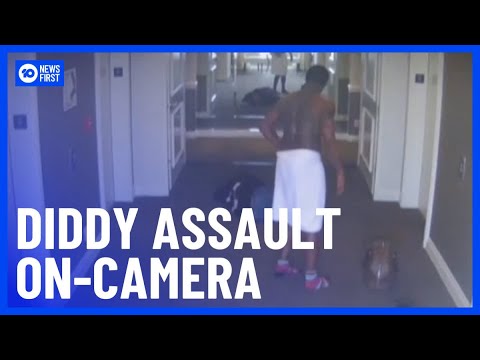 Hotel Security Video Shows Sean Diddy Combs Allegedly Assaulting Cassie Ventura | 10 News First