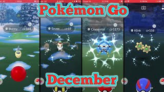 Pokémon Go Shiny Compilation December!!!!