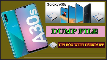 Samsung Galaxy A30s A307FN Dump File With Userpart