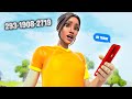 i put my PHONE NUMBER in my FORTNITE NAME... (part 6)