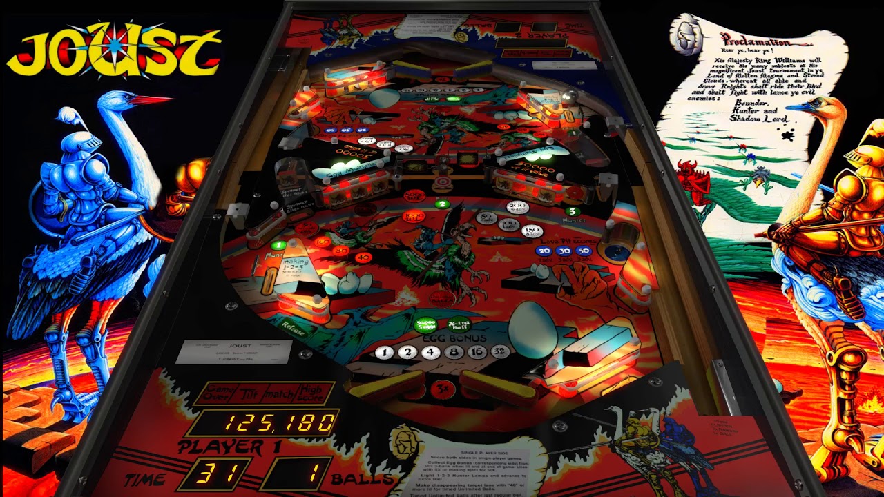 Joust Pinball VPX