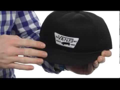 vans full patch snapback hat