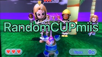 WSR - storm island swordplay showdown - stage 20 (but with randomCUPmiis) - ( Custom showdown 1)